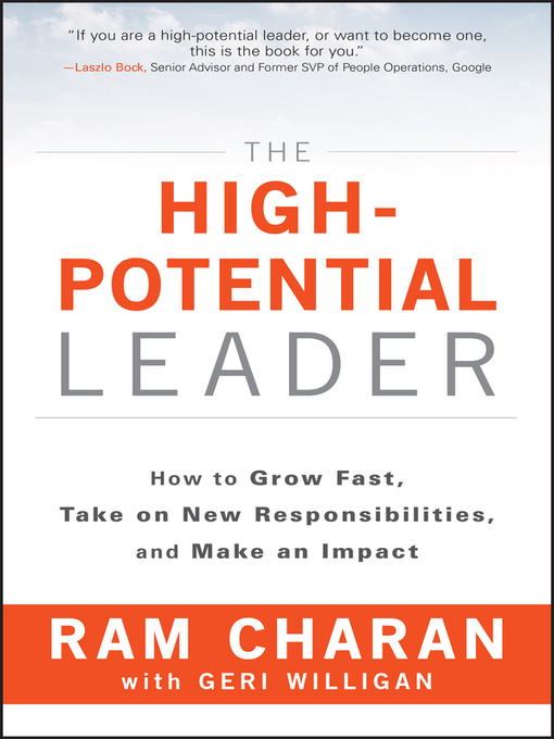 Title details for The High Potential Leader by Ram Charan - Available